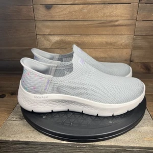 Skechers Womens Size 7.5 Performance Go Walk Flex Sunset Rose Hands Free Shoes - Picture 1 of 10