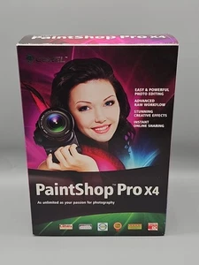 Corel Paintshop Pro X4  -NEW - Picture 1 of 8