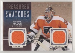 2014-15 Upper Deck Artifacts Treasured Swatches Blue Jersey/Jersey Steve Mason