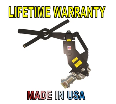 1947 48 49 50 Chevy/GMC Truck Power Window Conversion Kit w/ Chrome Switch Kit - Image 1 of 4