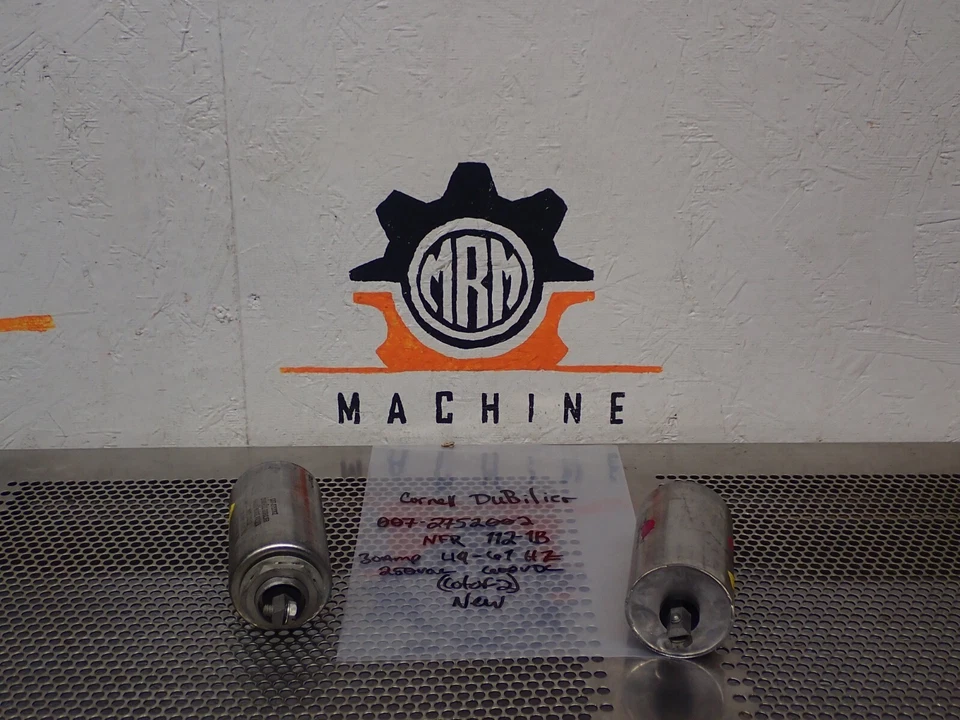 Cornell Dubilier 007-2752002 NFR 112-1B 30A 49-61Hz 250VAC 600VDC Nuevo (Lote de 2) Foto 1 de 4