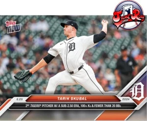 Tarik Skubal 2024 TOPPS NOW 346 - Picture 1 of 2