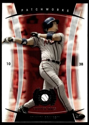 2005 Fleer Patchworks Chipper Jones Atlanta Braves #27 - Image 1 of 2