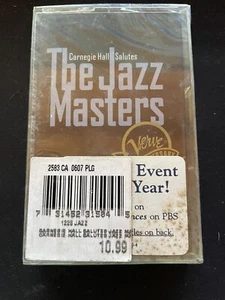 Carnegie Hall - Salutes The Jazz Masters (Cassette Tape) **BRAND NEW/SEALED** - Picture 1 of 3