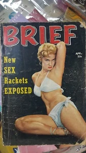 Brief April 1954 Pocket Pinup Vintage Cheesecake - Picture 1 of 1