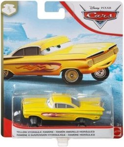 Disney Pixar Cars: YELLOW HYDRAULIC RAMONE 1:55 Scale Die-Cast Vehicle - Picture 1 of 4