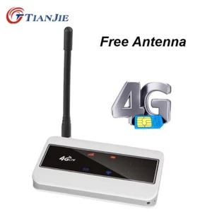 Portable built-in battery, 4G LTE Wifi router mobile modem 150Mbps hotspot SIM c - Picture 1 of 9