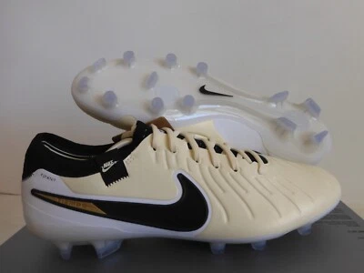 Nike Tiempo Legend 10 Elite Fg Lemonade-Black-Met Gold Coin Sz 8 [DV4328-700] - Image 1 of 4