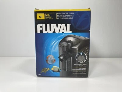 Fluval U1 Underwater Filter 15 Gallon Aquarium - Fish, Axolotl, Turtles, & More - Image 1 of 4