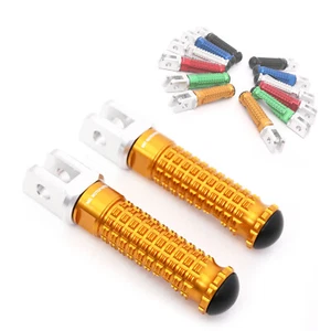 Gold CNC MPRO Front Foot Pegs For Harley Davidson XR1200 08+ - Picture 1 of 7