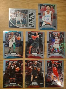 (8) Card Panini Prizm 2019-20 Card  Giannis Get Hyped Jalen McDaniels rookie