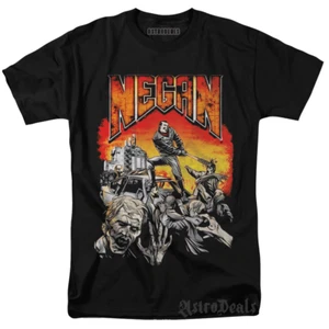 The Walking Dead AMC Negan shirt Zombie Horror promo graphic design T-Shirt - Picture 1 of 1