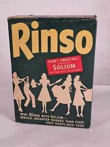 1950's RINSO Box • Lever Brothers Co. NY • Unused and Unopened • 8.5 oz - Picture 1 of 8