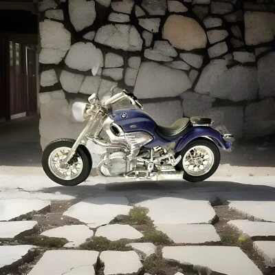 bmw motorcycles Small Scale (BMW - R 1200) Blue / Gray Color ￼ - Image 1 of 4