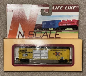 Life-Like N Scale 7736: 70 Ton High Cube Box Car CNA 553093 - New In Box - Picture 1 of 7