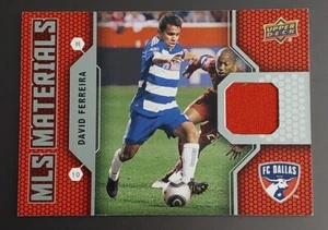 2011 Upper Deck MLS Materials M-DF David Ferreira Jersey Card - FC Dallas - Picture 1 of 2