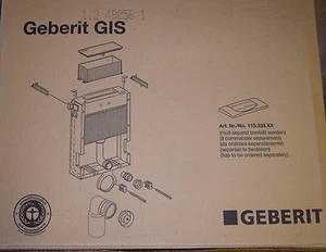 Geberit 461103001 GIS Montage Element Wand WC m. Bet. v. oben o. WC Bogen - Bild 1 von 1