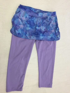 CHAMPION GIRLS CAPRIS LEGGINGS WITH BUILT SKIRT SIZE XL 14/16 - Picture 1 of 4