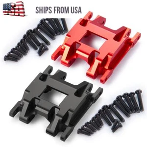 Soporte de transmisión de placa de deslizamiento de 1 pieza para actualización de auto sobre orugas Traxxas TRX4M 1/18 RC - Imagen 1 de 14