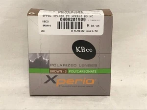 Xperio polarisierte optische KBCO XPlore PC Sonnenbrille Linse BRAUN-3, rechts - NEU - Bild 1 von 1