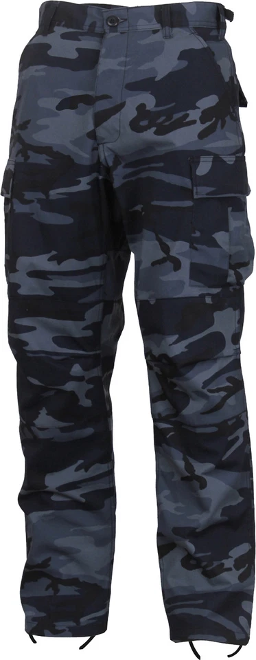 Pantalones tácticos BDU camuflaje uniforme de carga 6 bolsillos camuflaje militar ejército fatigas Foto 1 de 4