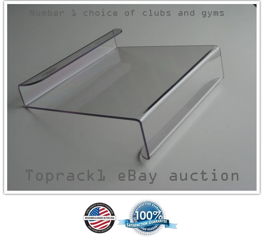 Keys Fitness Treadmill Reading Rack Book Magazine Holder 9x11 in & 0.13