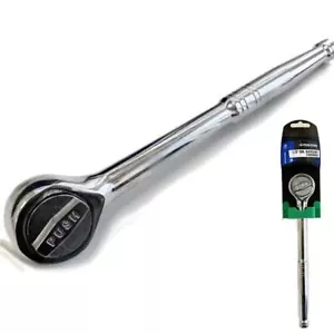 Toolzone Socket Reversible Ratchet Handle Quick Release 1/2" Tool 144T - Picture 1 of 3