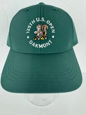 Sombrero/Gorra de Golf Walter Hagen Oakmont Verde Oscuro - 125º Abierto de EE. UU. - Nuevo con Etiquetas Foto 1 de 4