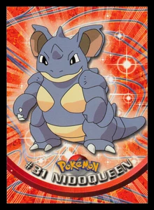 LP - Pokemon Topps Nidoqueen #31 Edición de Animación TV Serie 1 (Logo Negro) - Imagen 1 de 2