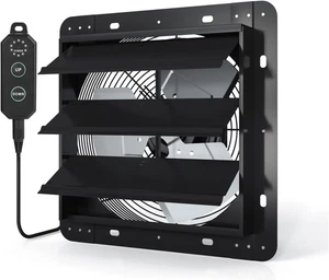 Brogachy 250mm Wandlüfter Abluftventilator mit PWM Regelbar Industrie Ventilator - Bild 1 von 9