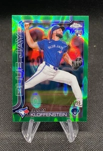 2025 Topps Chrome Adam Kloffenstein Rookie Green Lava /99 #47 Rookie Blue Jays - Bild 1 von 1