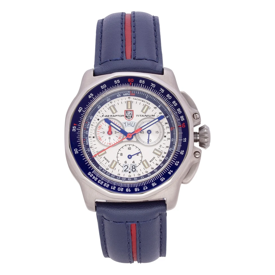 Reloj Luminox para hombre F-22 Raptor esfera plateada - 9273 Foto 1 de 1