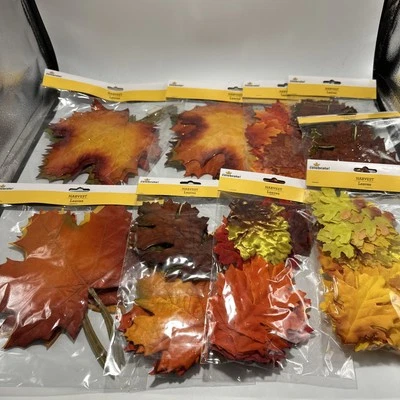 #1S - Set Of Fall Leaves Foto 1 de 4