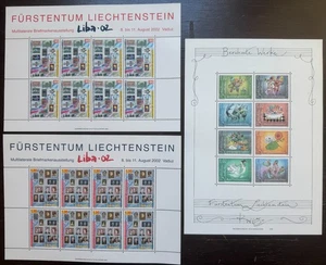 Liechtenstein Briefmarken Sammler #1237-8(16),1360 postfrisch - Bild 1 von 1