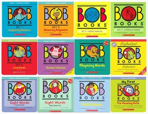 Bob Books Complete Sets Collection (12 Sets) - Set 1, 2, 3, 4, 5, Animal Stories - Picture 1 of 12