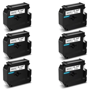 6PK M-K231 M231 Compatible for Brother P-touch PT100 PT65 Label Tape 26.2Ft - Picture 1 of 12