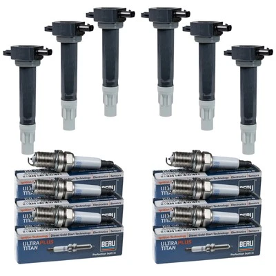 6x NTY Zündspule + BERU Zündkerze für Dodge Nitro - Bild 1 von 4