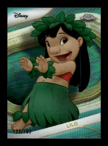 2025 Topps Chrome Disney Lilo #199 Aqua Refractor /199 - Bild 1 von 2