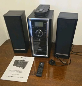 Steepletone Twin CD player/recorder, Radio, turntable, Cassette, Aux & Bluetooth - Picture 1 of 8