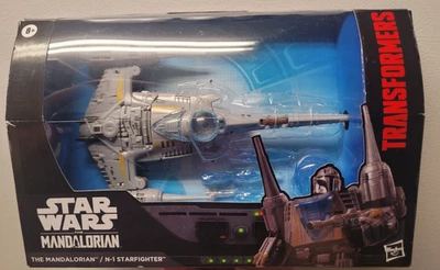 Transformers Collaborative Star Wars THE MANDALORIAN N-1 STARFIGHTER New - Image 1 of 2