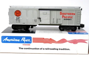 Modern American Flyer S  Gauge 4-9711 Southern Pacific Boxcar UNRUN OB L-2117 - Picture 1 of 7
