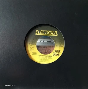 Peter Kent🌟You're All I Need 🌟 7" Single 🌟VINYL 45RPM 🌟 LIKE NEW*item - Imagen 1 de 2