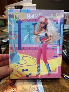 Barbie 1991 Golden Jigsaw Puzzle 100 Pieces 4096D-1 - Acceptable Condition - Picture 1 of 9