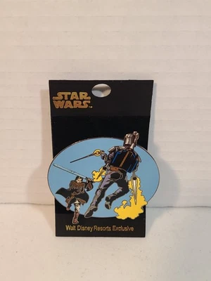 Exclusivo prendedor de la serie iluminada de Star Wars de Disney Resorts - Obi-Wan y Jango Fett LE Foto 1 de 2