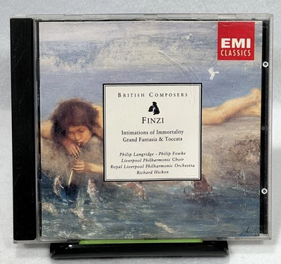 Intimations of Immortality - GERALD FINZI (CD, 1993, EMI Classics) Classical Foto 1 de 4