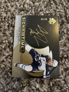 2024-25 UD SPA Alex Iafallo Sign Of The Times Black & Gold Auto /49 #SOTT-AI - Picture 1 of 2