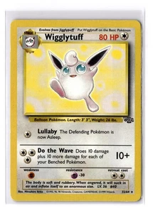Wigglytuff - 32/64 Jungle Regular Rare Non Holo - LP - VINTAGE - LP - POKEMON - Bild 1 von 2