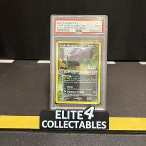 Team Rocket Returns - Dark Weezing 42/109 Reverse Foil - PSA 9 - Picture 1 of 2