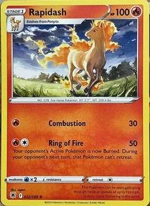 Rapidash Rare - 022/189 - Astral Radiance Pokemon 2022 - Picture 1 of 1