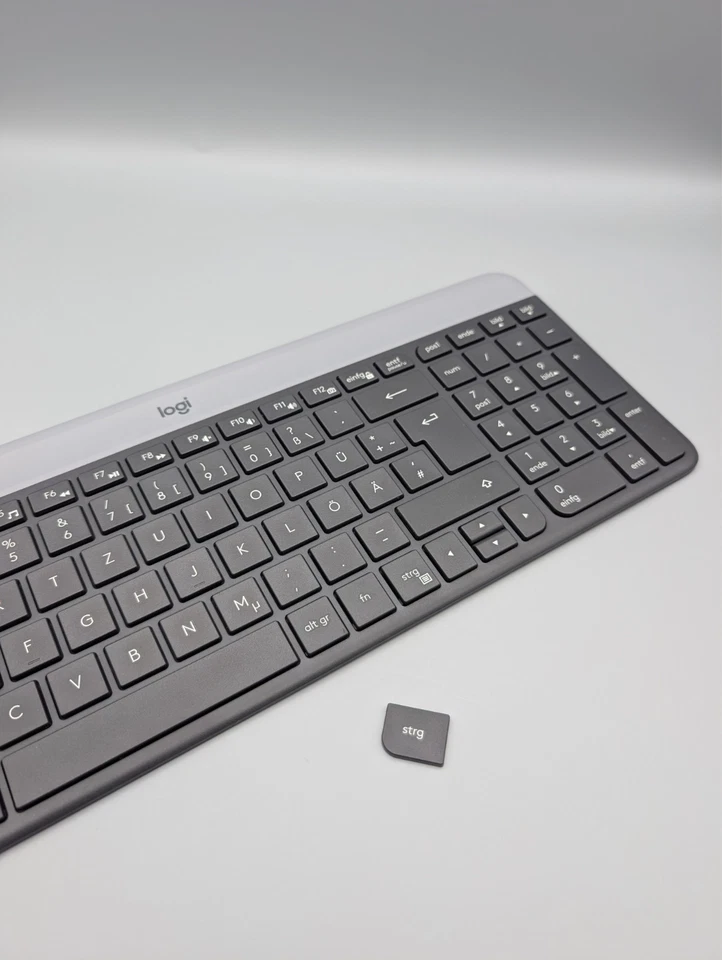 Logitech Ersatztaste / Tasten Keycaps für MK470 K470 Tastatur Graphit Deutsch - Bild 1 von 1